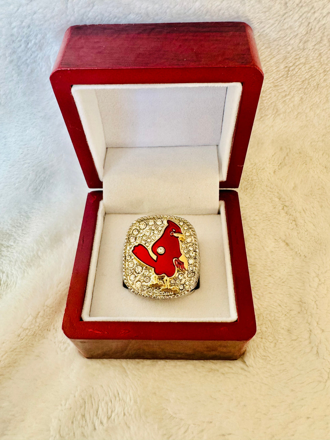Memphis Redbirds 2017 Pacific Coast Champions Baseball Championship Ring & Box - EB Sports Championship Rings