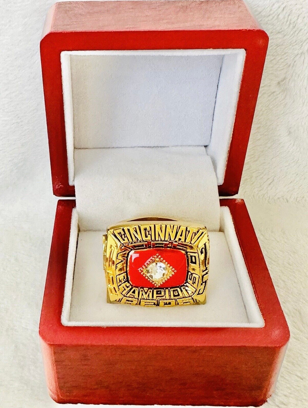 1975 CINCINNATI REDS World Series Championship Ring with box, US SHIP