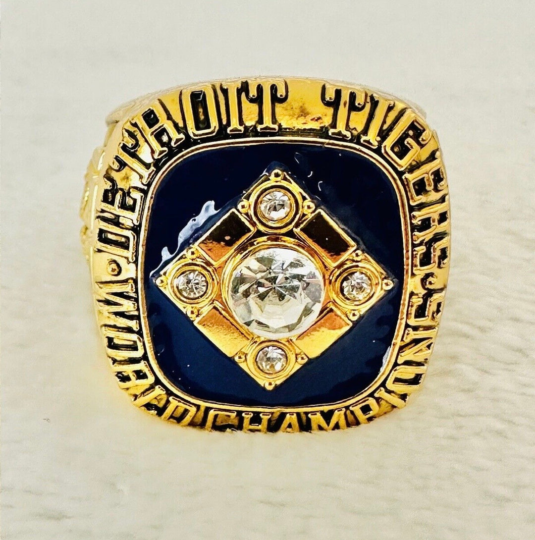 1984 Detroit Tigers World Series Championship Ring with box, 🇺🇸 SHIP