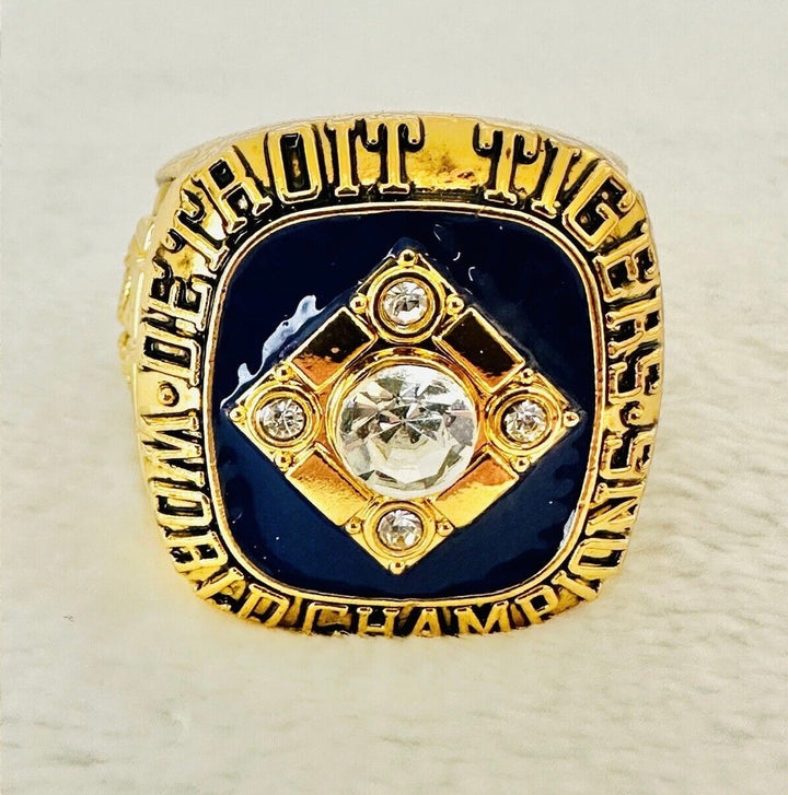 1984 Detroit Tigers World Series Championship Ring with box, 🇺🇸 SHIP
