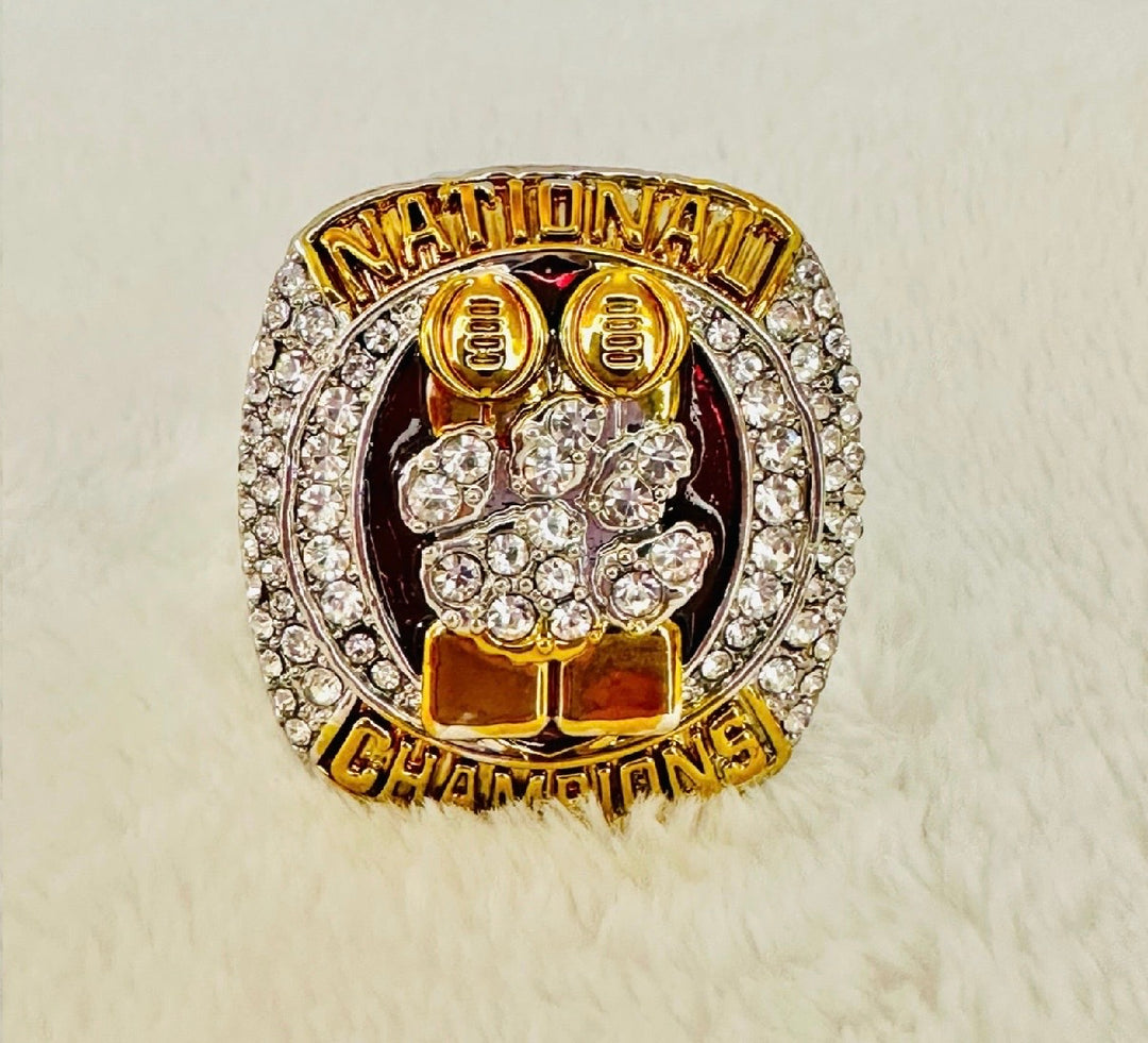 2018 Clemson Tigers Championship Ring with box, US Ship