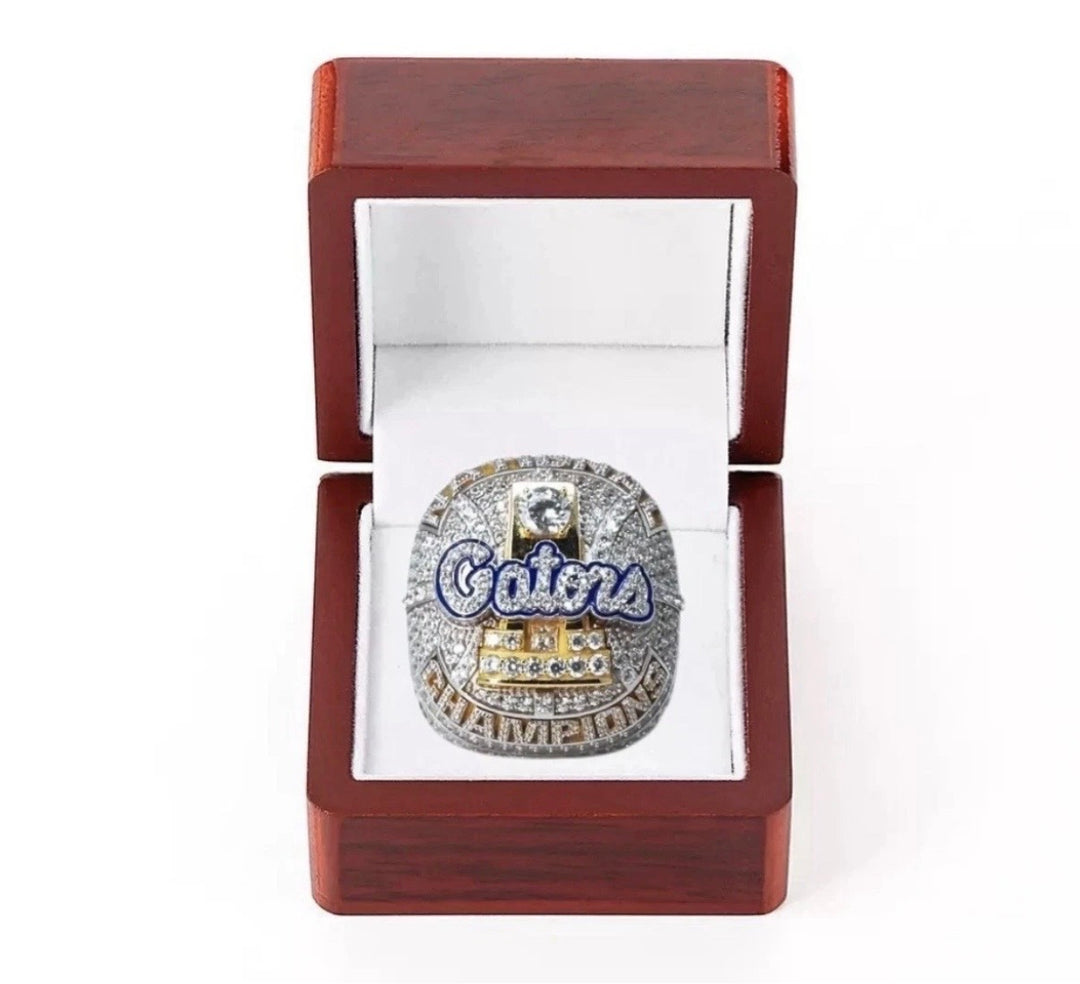Florida Gators Basketball 2025 Championship Ring with box, US SHIP