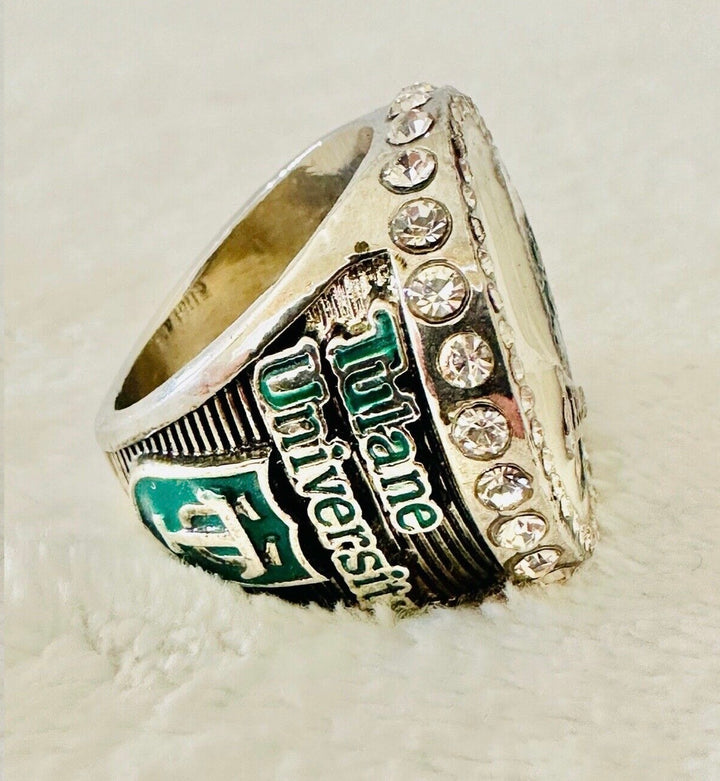 Tulane Green Wave Graduation Ring with box