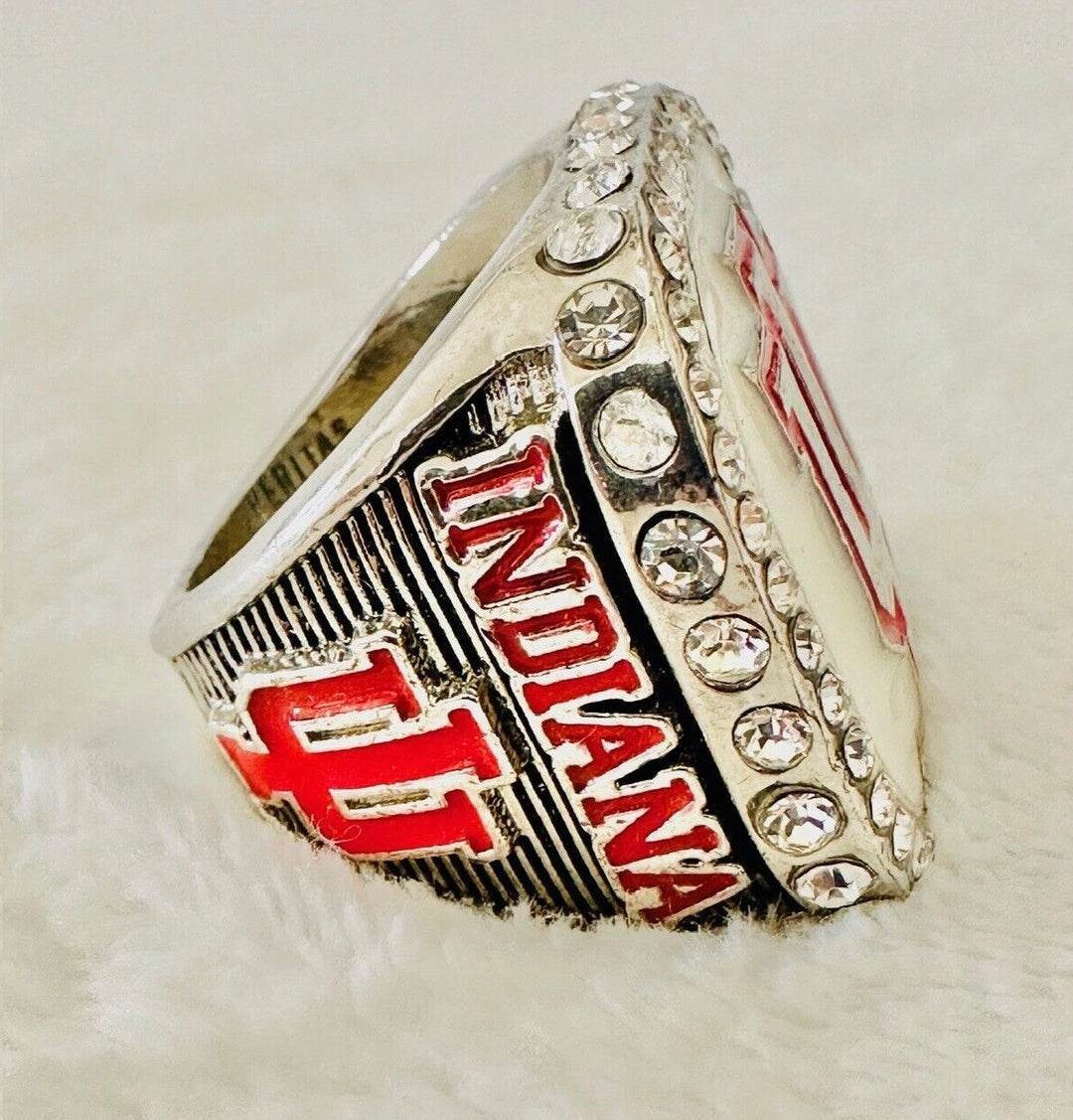 INDIANA HOOSIERS Graduation University RING with box, US SHIP