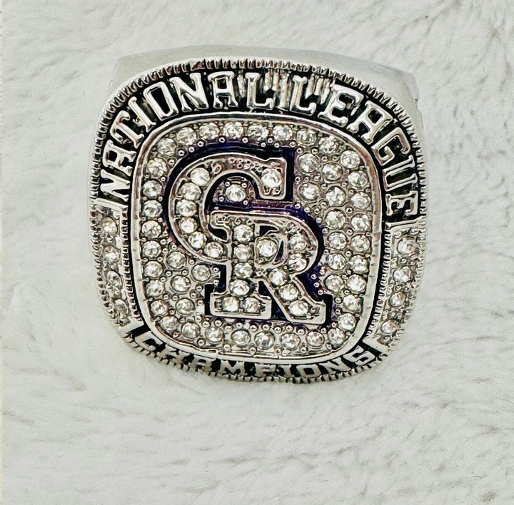 2007 Colorado Rockies National League Championship Ring with box, US Ship