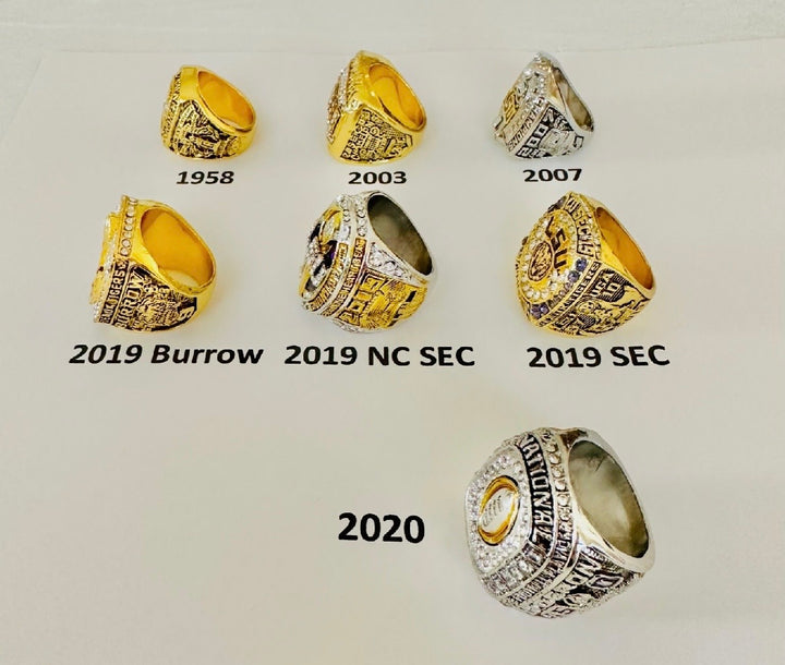 LSU TIGERS CHAMPIONSHIP RINGS with box, pick your ring