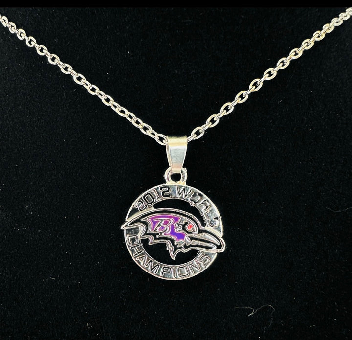 Baltimore Ravens Super Bowl Pendant, US Ship NFL 2012 - EB Sports Championship Rings