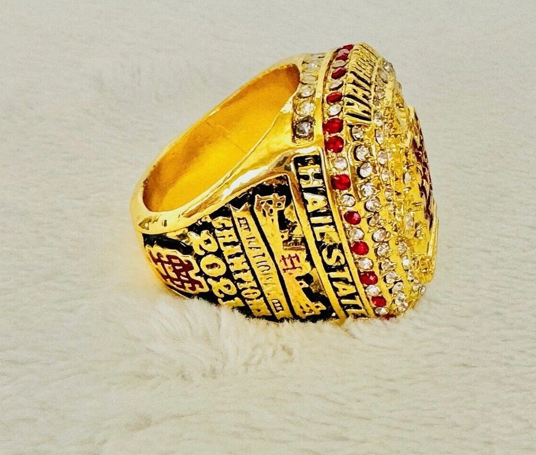 2021 Mississippi State baseball National Championship Ring with box, US SHIP