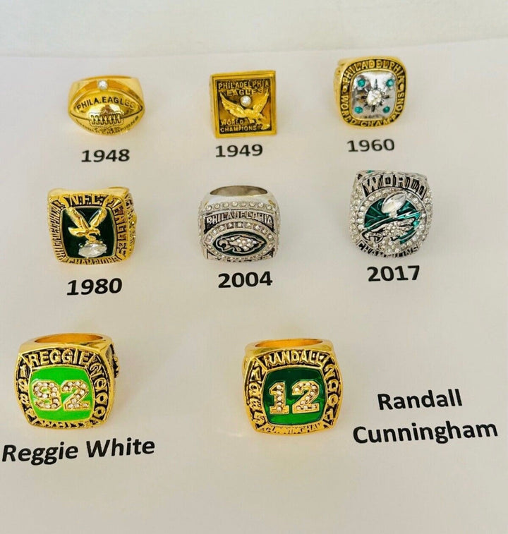 Philadelphia Eagles Championship Ring, PICK YOUR RING - EB Sports Championship Rings
