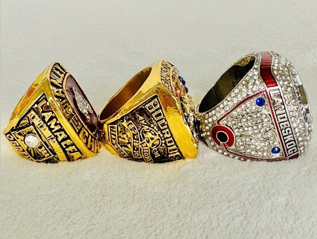 3 PCS Colorado Avalanche Stanley Cup Championship ring Set, US SHIP