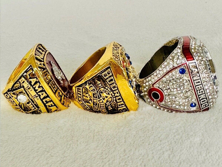 3 PCS Colorado Avalanche Stanley Cup Championship ring Set, US SHIP