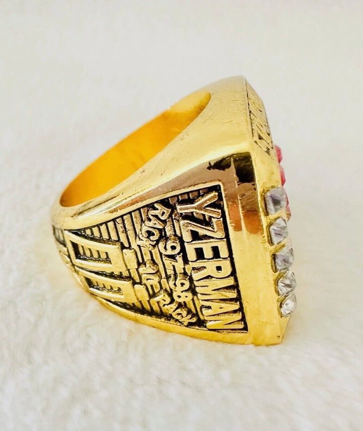 1998 Detroit Red Wings Stanley Cup Championship Ring, US SHIP