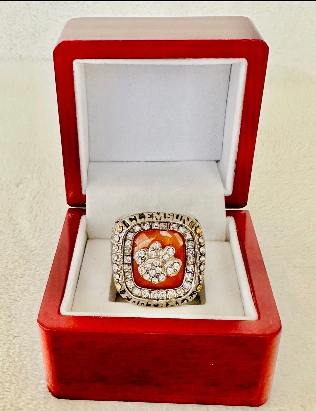 2015 Clemson Tigers Championship Ring with box, US Ship