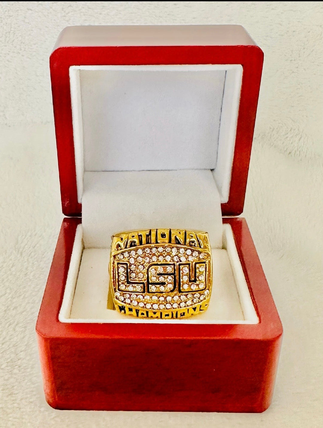2003 LSU Tigers National Championship Ring with box, US SHIP