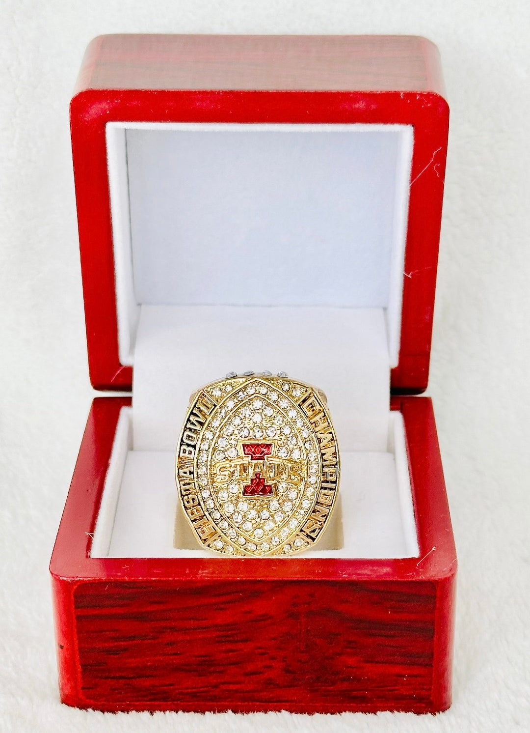 2020 Iowa State Fiesta Bowl Championship ring with Box, US Ship