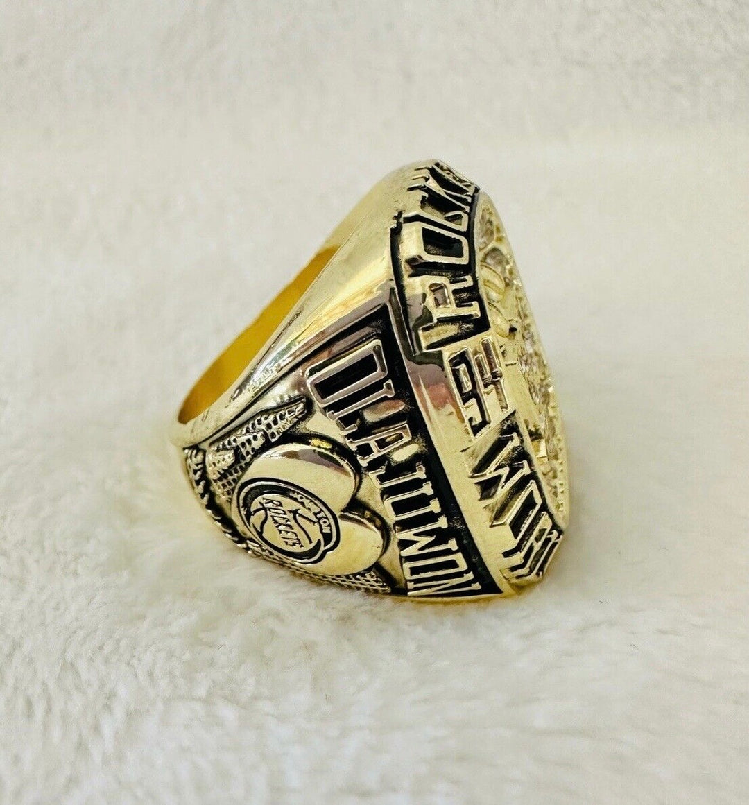 1995 Houston Rockets NBA Championship ring with box, 🇺🇸 SHIP