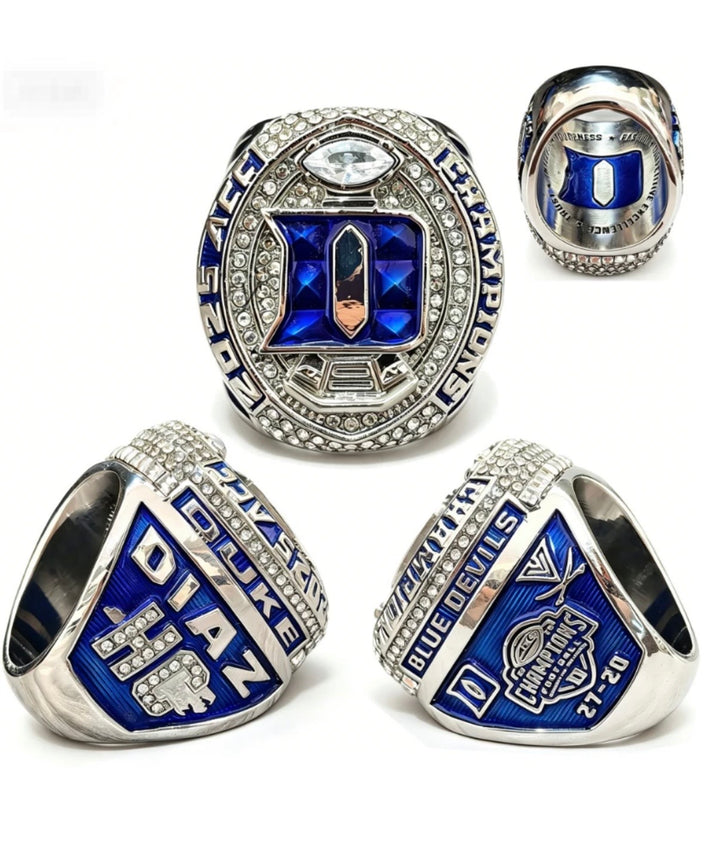 2025 Duke ACC Championship ring
