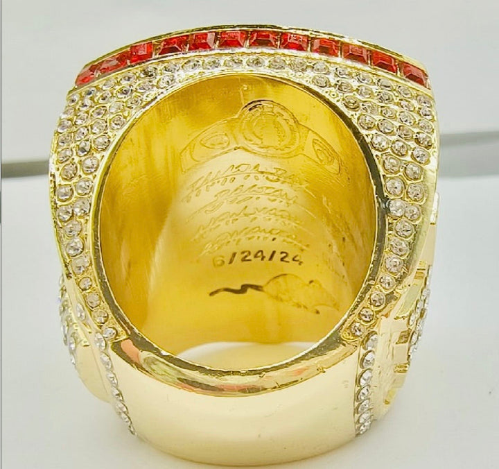 2024 Florida Panthers Stanley Cup Championship Ring with box, US SHIPPER players ring