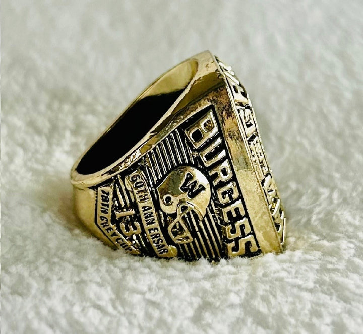 1990 Grey Cup Champions Ring Winnipeg Blue Bombers, Canadian Football