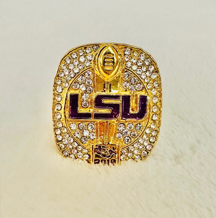 2019 LSU Tigers Burrow National Championship Ring, US SHIP