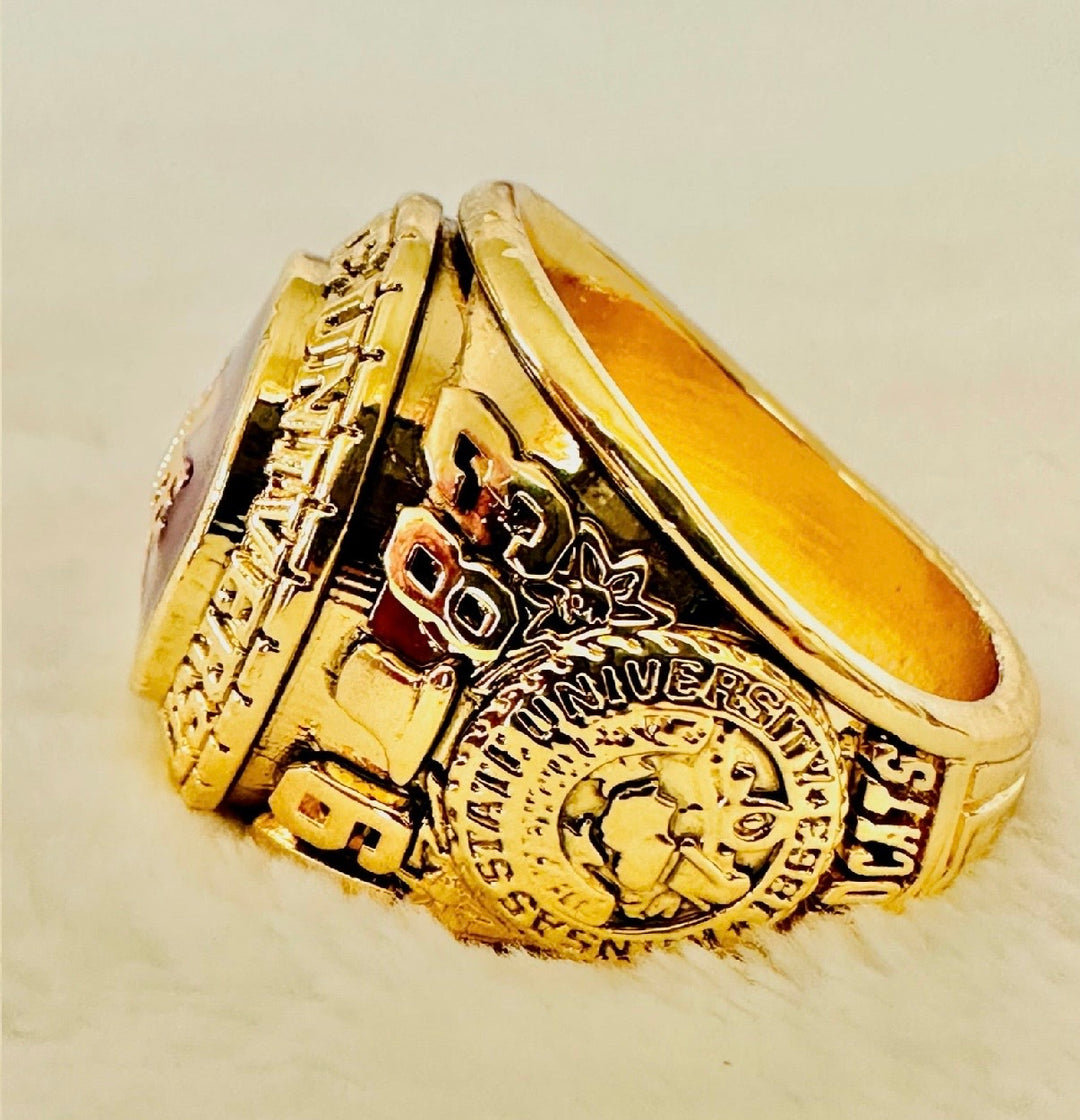 1983 Kansas State Wildcats Big 8 Championship Ring, US Ship
