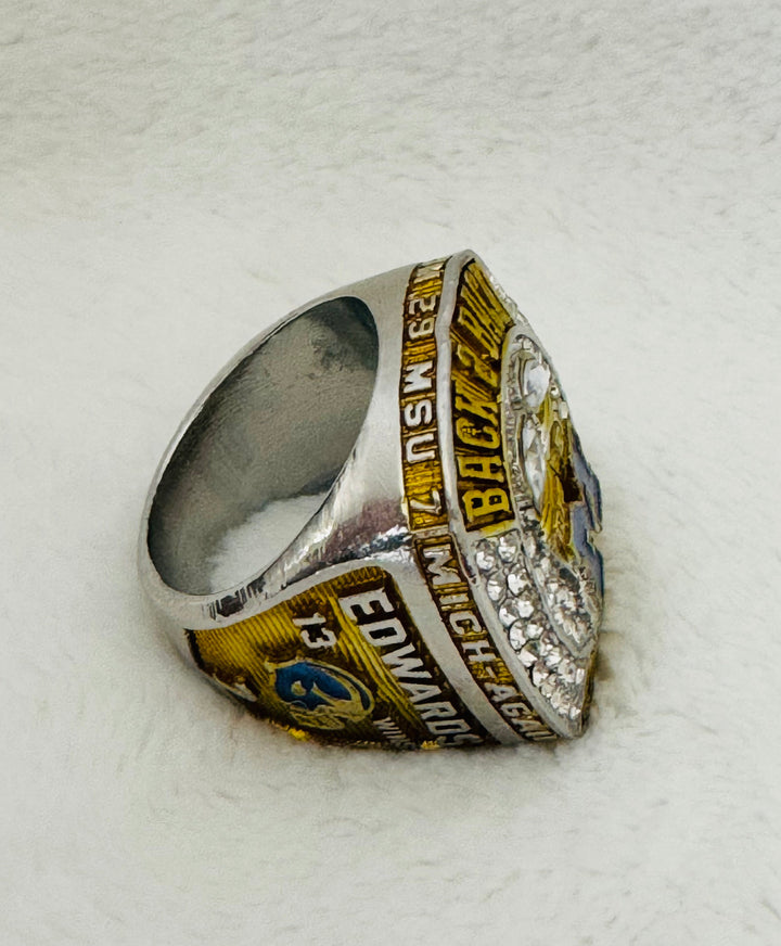 2022 Michigan Wolverines Replica Big Ten Championship Ring 24k, US SHIP - EB Sports Championship Rings
