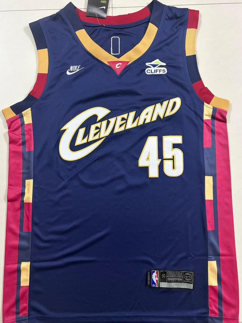 Donovan Mitchell #45 Cleveland Cavaliers Nike Stitched Jersey, Carry L and XL - EB Sports Championship Rings