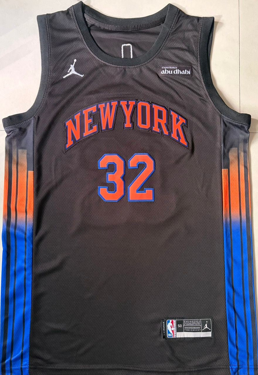 Karl-Anthony Towns #32 New York Knicks Nike Stitched Jersey, Carry L and XL - EB Sports Championship Rings