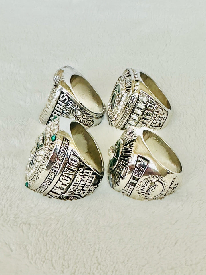 4 PCS Michigan State Spartans Championship Ring Set W Box, US Ship - EB Sports Champion&