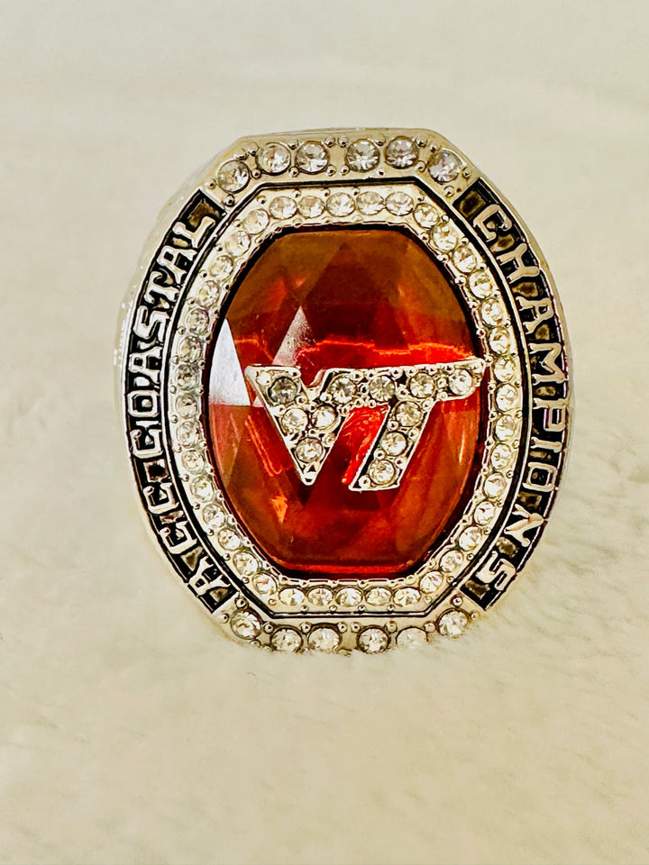 2016 Virginia Tech ACC Coastal Champs Ring W Box - EB Sports Champion&